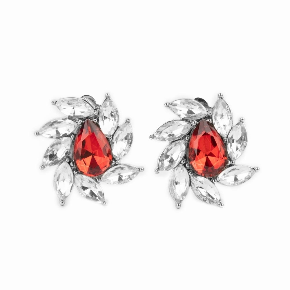 Clip-ons Sophisticated Swirl RED so Gorg  (can be clipped on 👞 👒